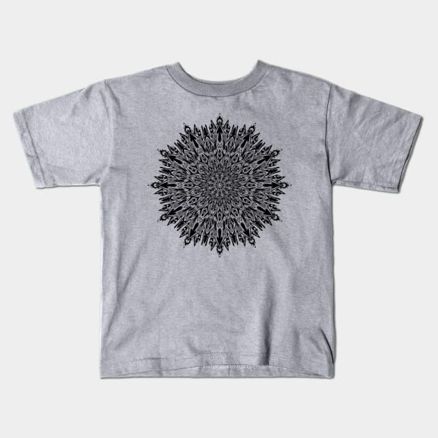 Centaurus Mandala Kids T-Shirt by BeeryMethod